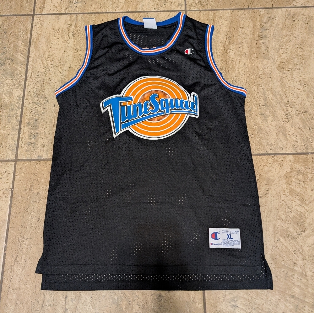 Champion Tune Squad Mens XL Space Jam Bugs Bunny #1 Jersey Basketball